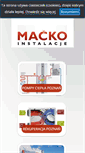 Mobile Screenshot of instalacje-macko.pl